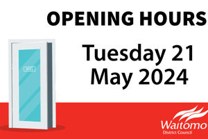Opening Hours - Tuesday 21 May 2024